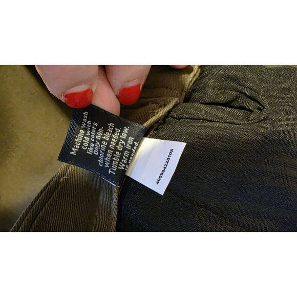 Croft & Barrow Pants Men 38x30 Brown Flat Front Professional Office Mistag As 44 - Picture 12 of 14